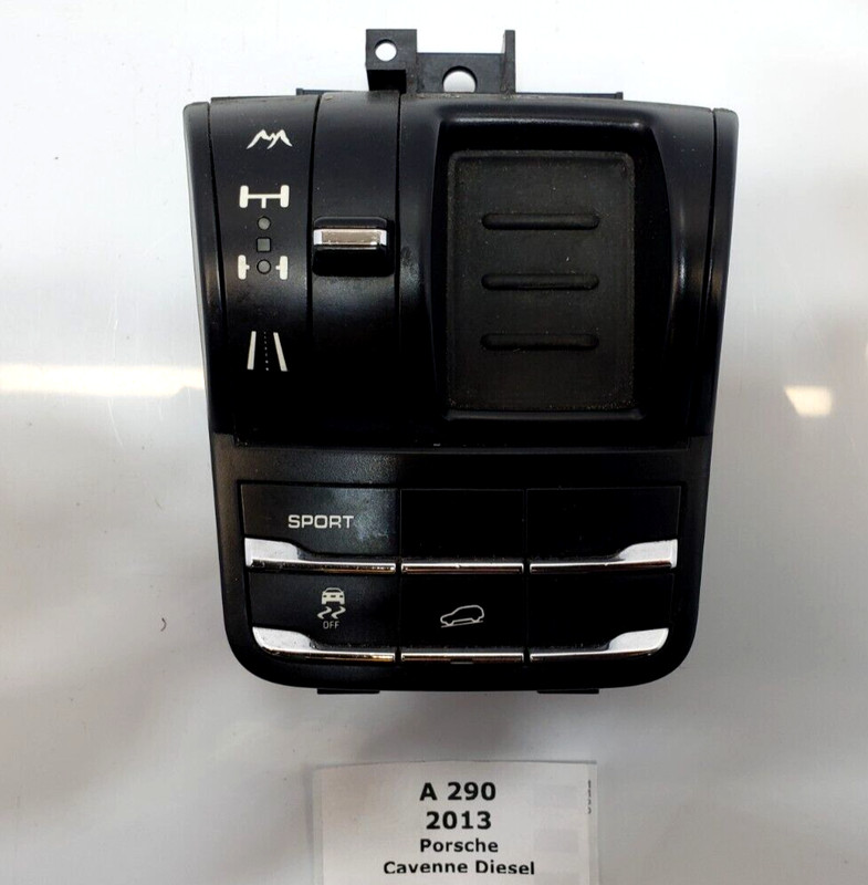 ✅ 2011-2014 OEM Porsche Cayenne 958 Active Suspension Selector Switch Panel