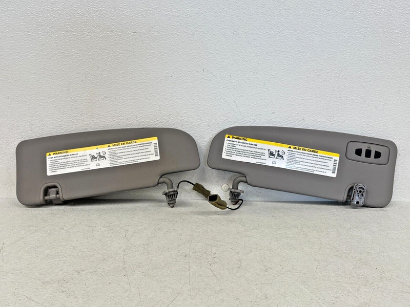 ⭐2017-2022 ALFA ROMEO GIULIA FRONT RIGHT & LEFT SUN VISOR SHADE SET OEM LOT2469