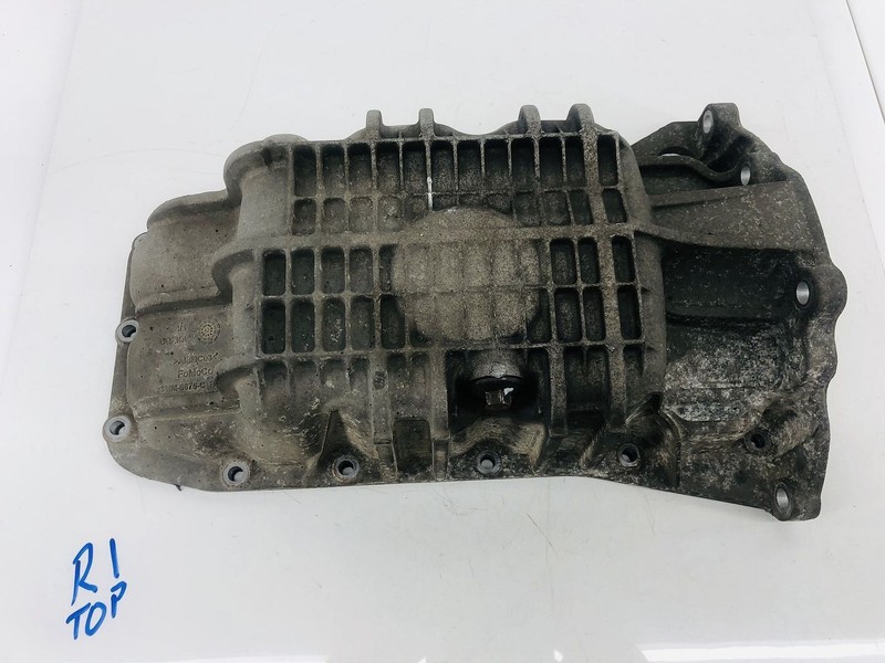 11-19 FORD FIESTA 1.6L L4 GAS ENGINE MOTOR LOWER OIL PAN TANK RESERVOIR OEM