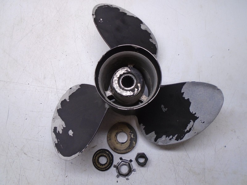 K2 Michigan Wheel Aluminum Propeller 15-1/4 x 21 Prop w/ Hub Kit