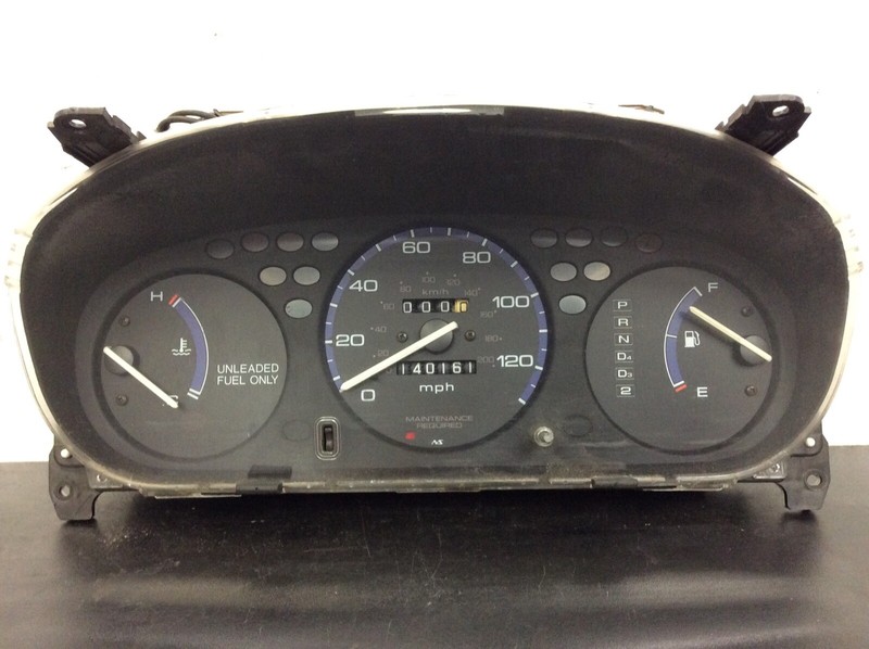 96-00 Civic DX AT Instrument Cluster Speedo Tacho Meter Gauges 140k Used OEM
