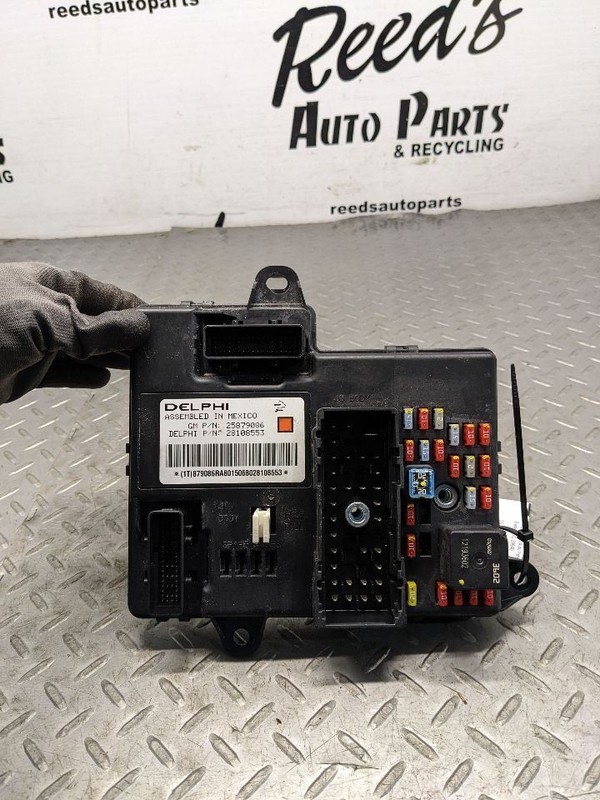 Chassis ECM Body Control BCM Fuse Box Fits 08-13 CORVETTE 1184570