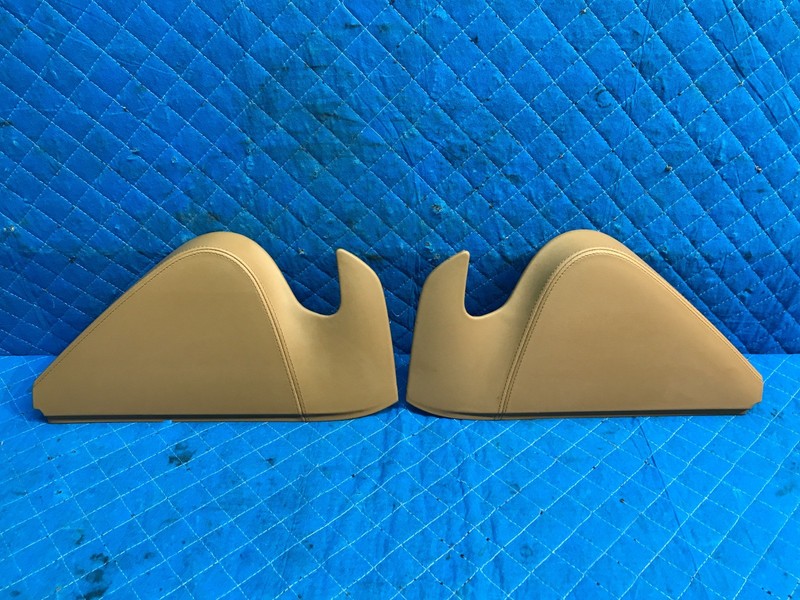 15-20 Escalade Front Left Right Dash End Cap Cover Trim Panel Pair OEM