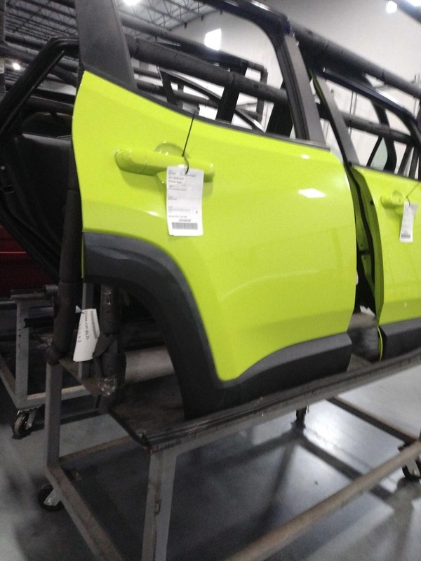 Jeep Renegade 2017 Right Rear Door Green 453265 5458