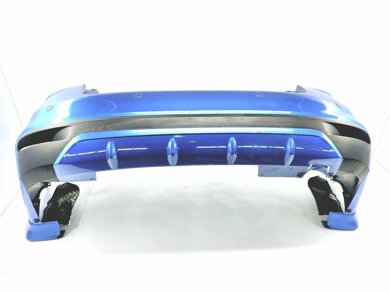 2020-2022 Nissan Versa S Rear Bumper Asembly W/ Lights & Sensors Gouge Scratch