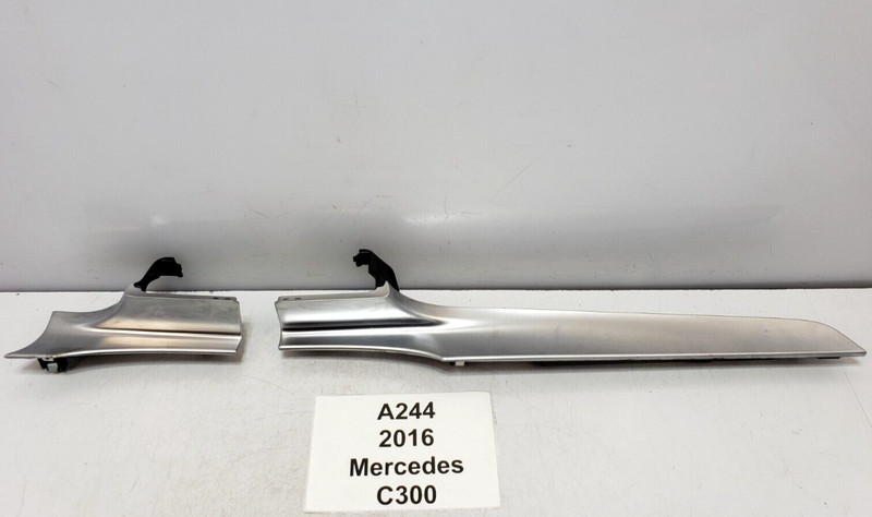 ✅ 2015-2020 OEM Mercedes W205 C300 Dashboard Dash Right Molding Trim SET