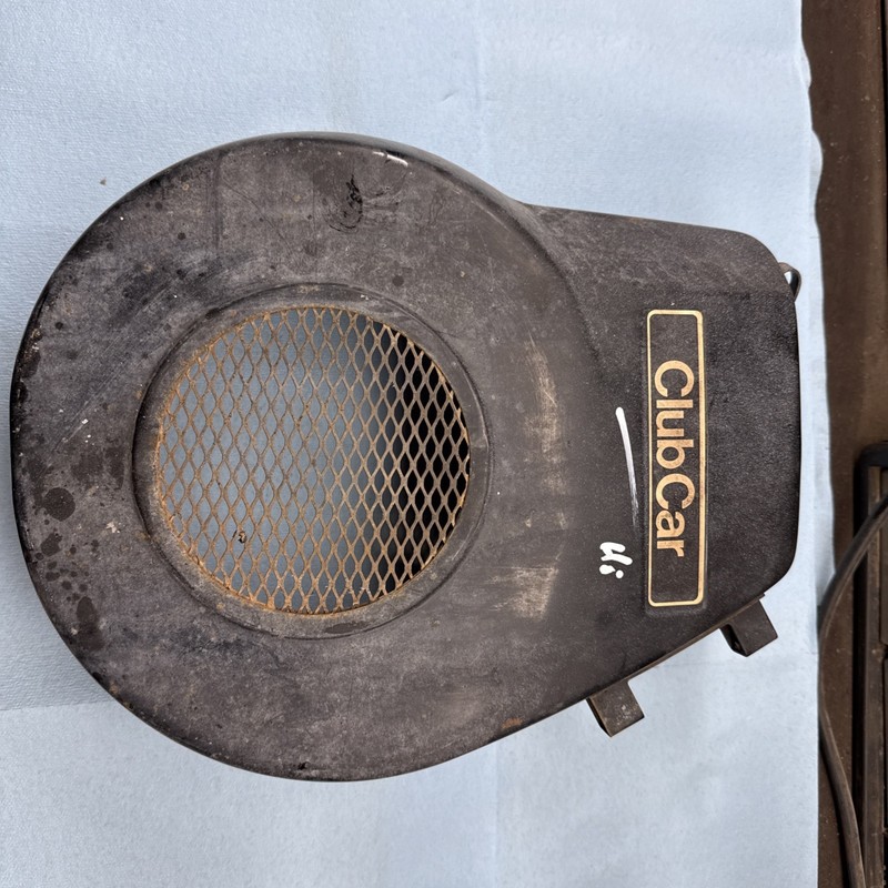1980’s - 1990’sClub Car Ds Gas Fz340 Kf82d Golf Cart Motor Side Cooling Cover