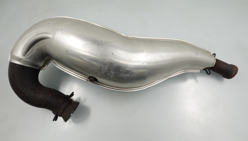2010 Polaris Assault RMK 800 OEM Exhaust Expansion Chamber Pipe 1262121