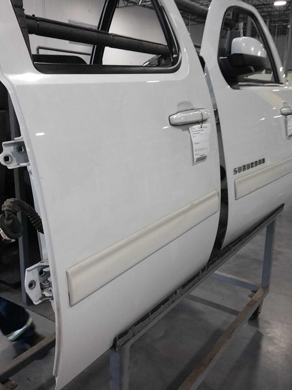 Chevrolet Suburban 1500 2014 Left Rear Door WHITE 138328 4442
