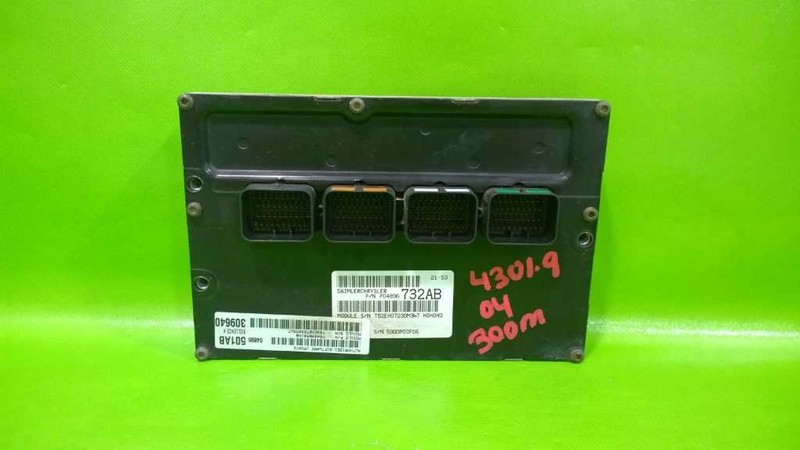 04 CHRYSLER 300M ECM ENGINE CONTROL MODULE OEM 4301-9