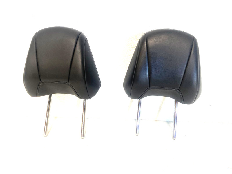 17-22 INFINITI Q60 FRONT BLACK HEADREST SET LEFT RIGHT OEM #A0.34