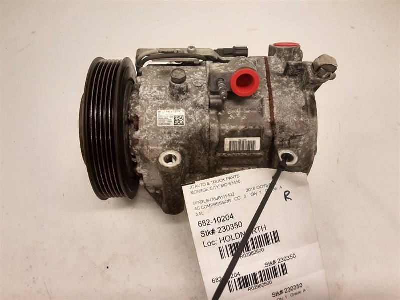 AC Compressor Fits 18-19 ODYSSEY 2982500