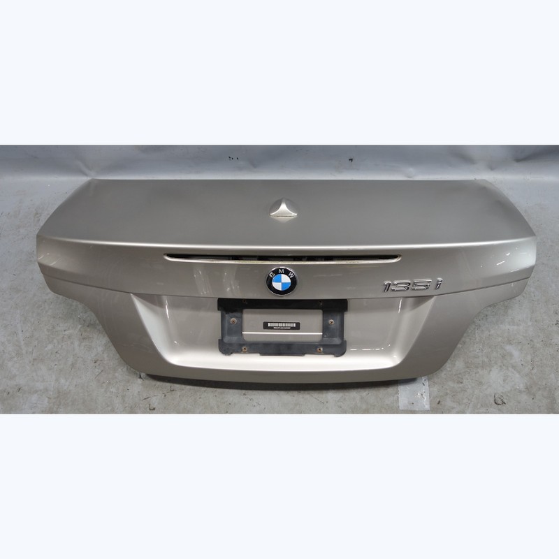 09-13 BMW E88 1-Series Convertible Rear Trunk Boot Deck Lid Kashmir Silver OEM