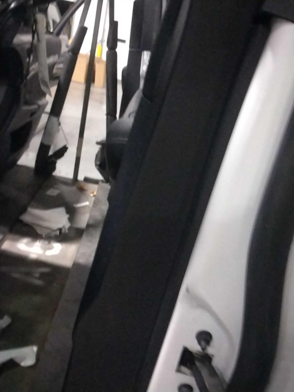 2019 Ford Edge Front Left Door White OEM Used 11870 108K Miles