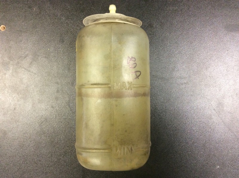 80 81 Accord Radiator Engine Coolant Overflow Reservoir Bottle Reserve Tank Jar
