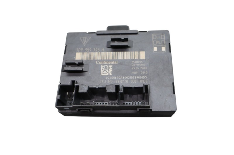 10-16 Porsche Panamera Rear Left Side Door Control Module 7PP959795H OEM