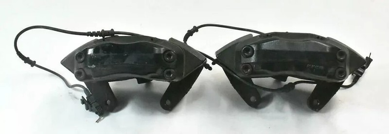 07-14 Mercedes W221 S550 CL550 RWD Front Left & Right Brake Calipers Set OEM