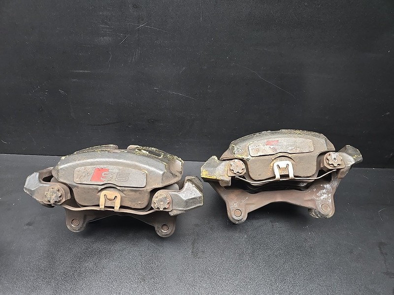 2008-2016 AUDI S4 S5 (B8 8K 8T) FRONT LEFT & RIGHT DISC BRAKE CALIPER SET-2