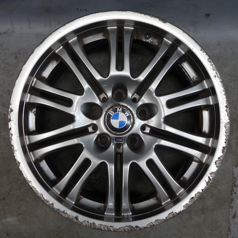 01-06 BMW E46 M3 Factory Front 18x8 M Double Spoke Alloy Style 67 Wheel 18" OE