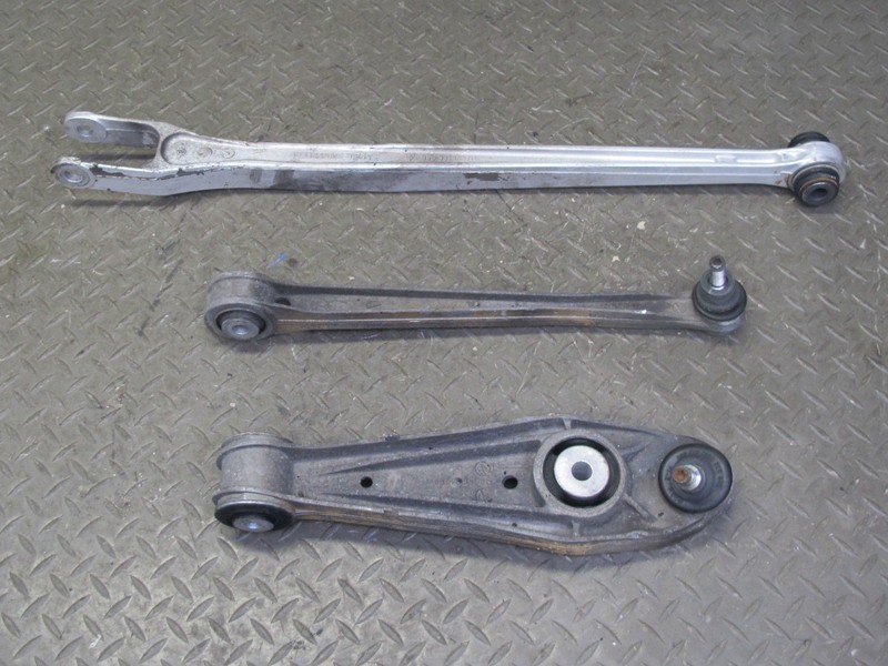 1997-2004 PORSCHE BOXSTER 986 REAR RIGHT SIDE LOWER UPPER CONTROL ARM SET OF 3