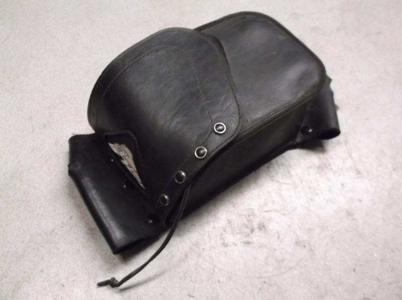 Harley Davidson Storage Bag 2-Pocket Zip/Snap 8" x 6" x 4" *FREE SHIPPING*