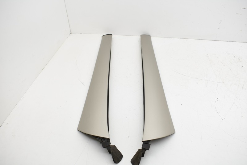 1996 MERCEDES BENZ SL500 R129 A PILLAR TRIM COVER EXTERIOR LH RH OEM SILVER KW28