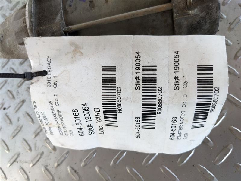 Starter Motor CVT Fits 08-15 LEGACY 880702