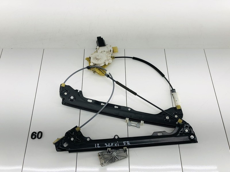 07-13 BMW 328I E92 FRONT RIGHT PASSENGER SIDE DOOR WINDOW REGULATOR OEM