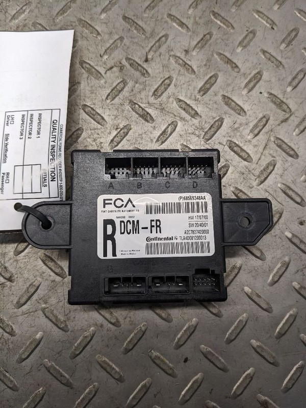 2020 - 2023 DODGE CHALLENGER FRONT RIGHT DOOR CONTROL MODULE UNIT OEM 6851188427