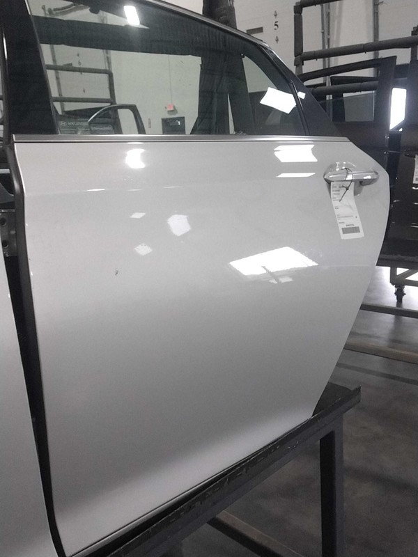 2015 Hyundai Genesis Left Rear Door Silver OEM Used 138K Miles