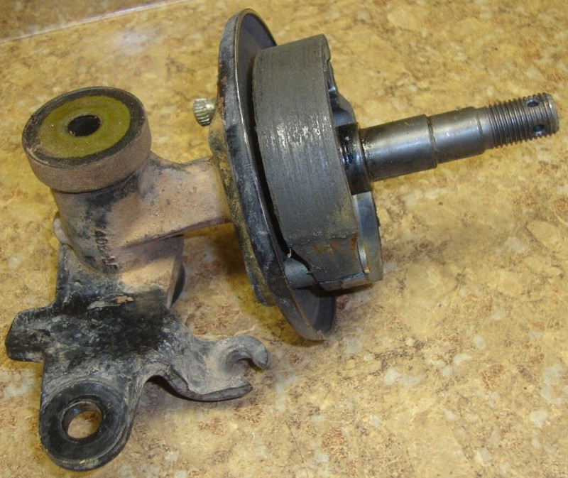 1997 Suzuki ATV LT80 LT 80 Quadsport Quad Right Front Brake Drum Hub Spindle 97