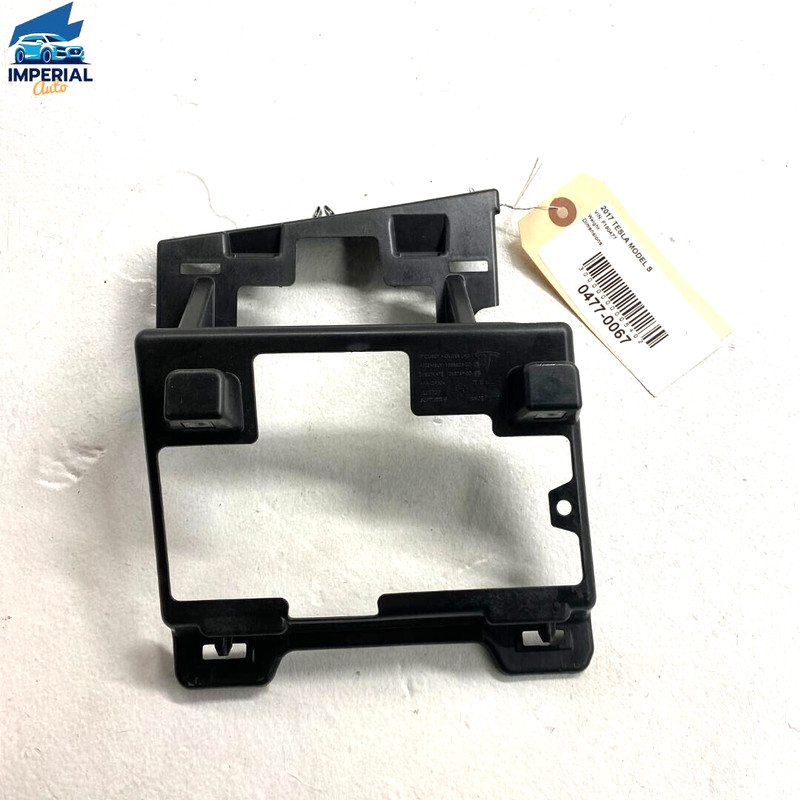 2012-20 Tesla Model S Dashboard Display Monitor Module Cubby Holder Bracket OEM