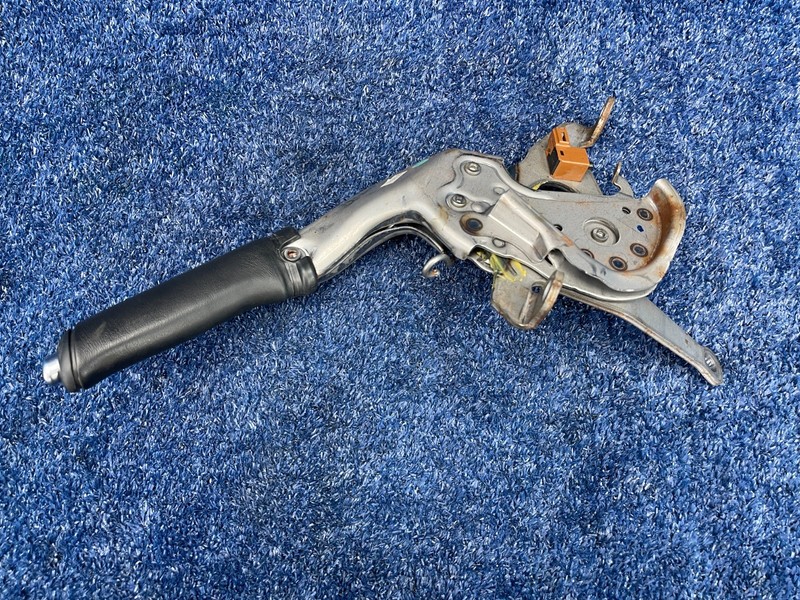 2017-2020 Fiat 124 Spider Parking Brake Lever Handbrake Handle Leather OEM