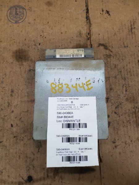Engine ECM Electronic Control Module Right Hand Firewall Fits 98 SABLE 211084