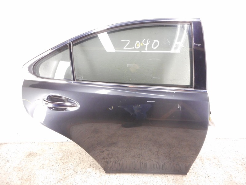 07 08 09 10 11 12 Lexus ES350 Rear Door Passenger Right Assembly OEM Blue