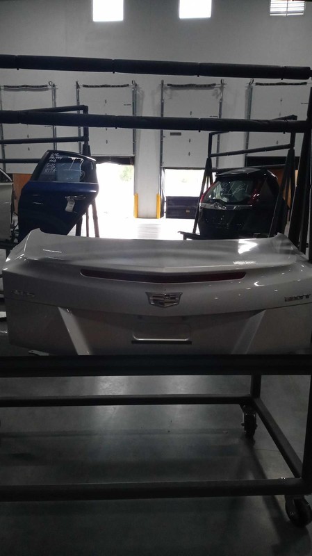 2016 Cadillac ATS Deck Lid Trunk Lid Silver OEM 23266665 92K Miles