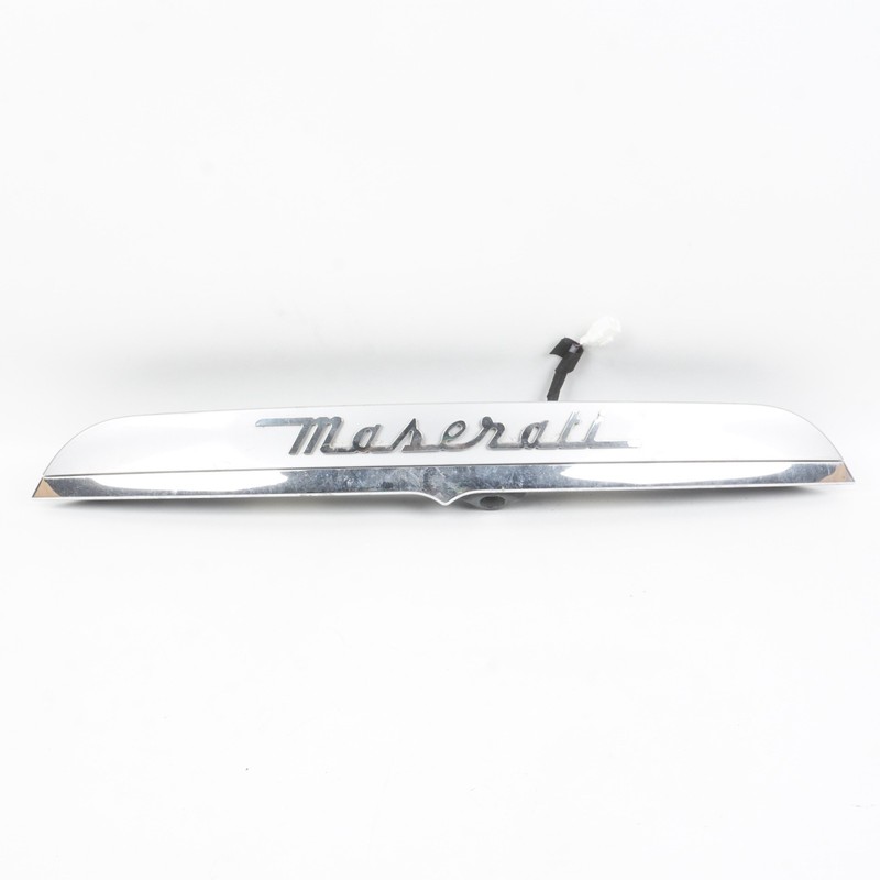 2014 - 2017 Maserati Ghibli Trunk Deck Lid License Light Lamp Molding Cover OEM