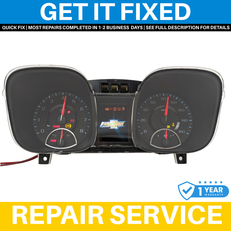 2013 Chevy Malibu Instrument Cluster - -REPAIR SERVICE!