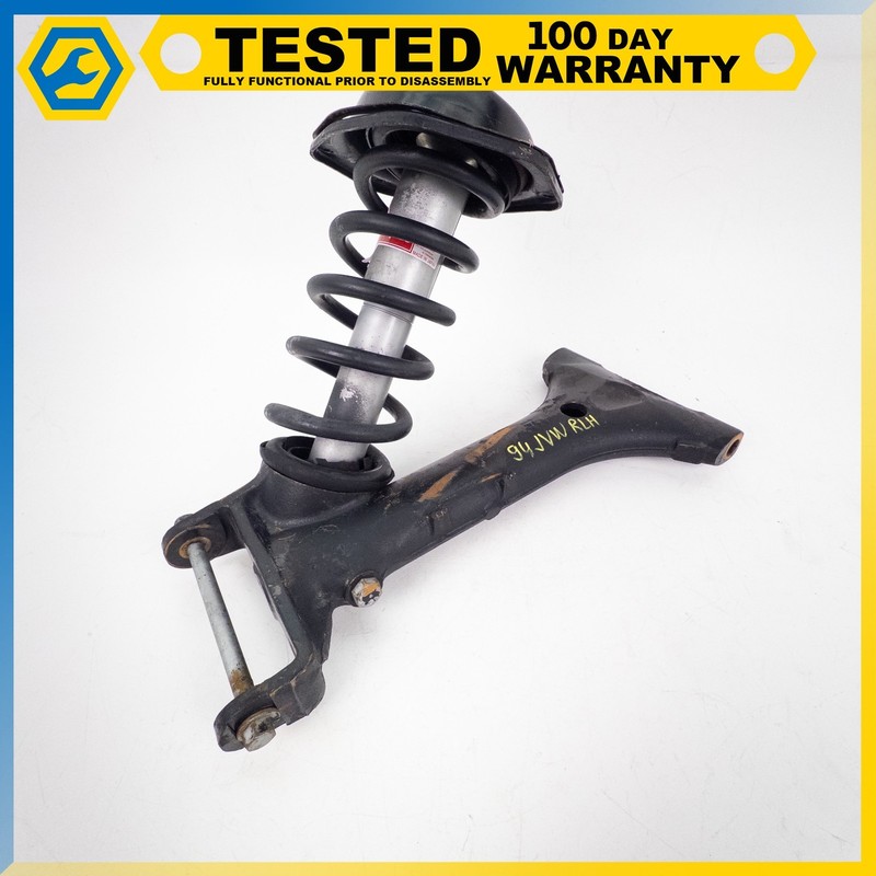 90-94 JAGUAR XJ6 XJ40 REAR LEFT SIDE STRUT ASSEMBLY W/ CONTROL ARM OEM