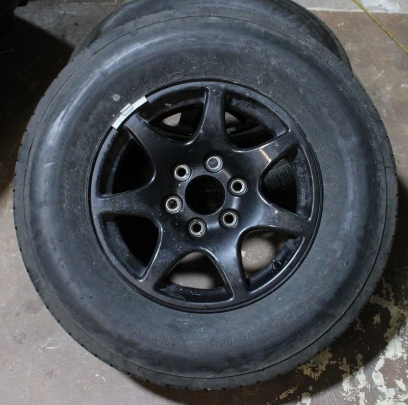 Aluminum 17x7 6x139.7mm Spare Wheel 23376253 For 19-20 22 Silverado 1500 2686114