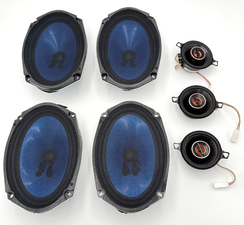 ✅09-26 RAM 1500 SET AUDIO SPEAKERS DOOR & DASH PANEL INFINITY QUARTER INNER OEM