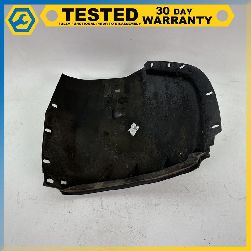 84-87 Corvette C4 FRONT RIGHT WHEEL HOUSE FENDER LINER SPLASH SHIELD rear sectio