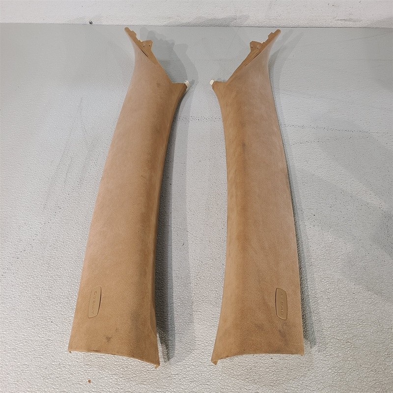 03-10 Porsche Cayenne Left & Right Interior A Pillar Trim Panel Oem Aa7483