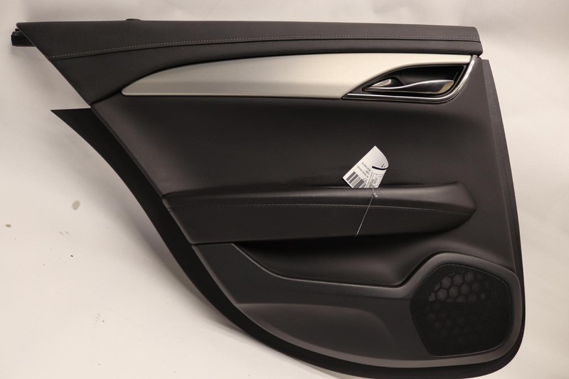 2015-2016 CADILLAC ATS SEDAN REAR LEFT SIDE DOOR PANEL TRIM COVER BLACK OEM