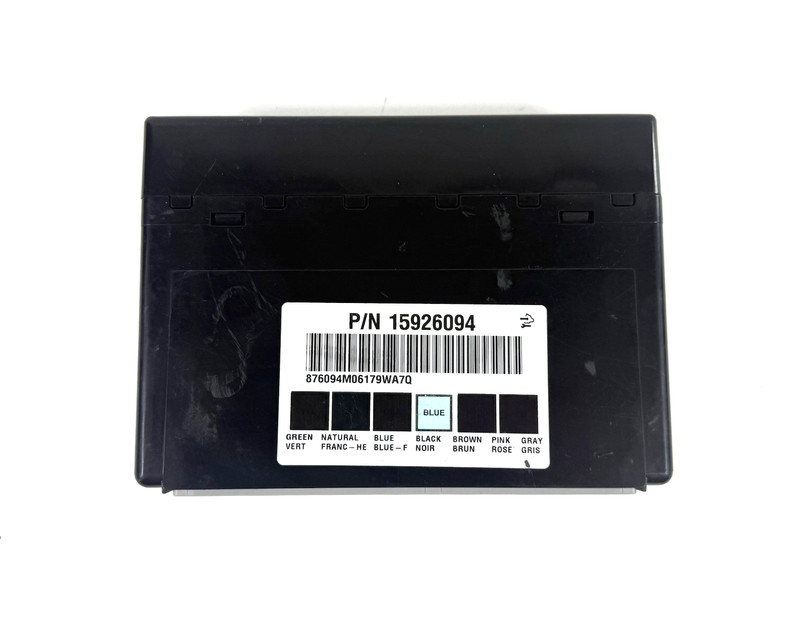 2007 Chevy Suburban Body Control Module BCM BCU Computer 15926094 OEM