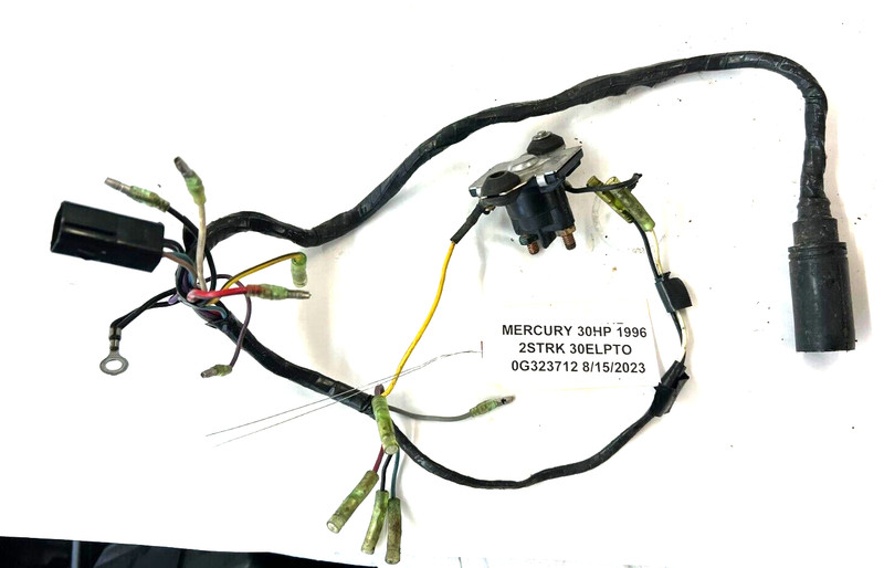 Mercury Outboard 30ELPTO Wire Harness Assy 824477A4 1996 FRESHWATER!