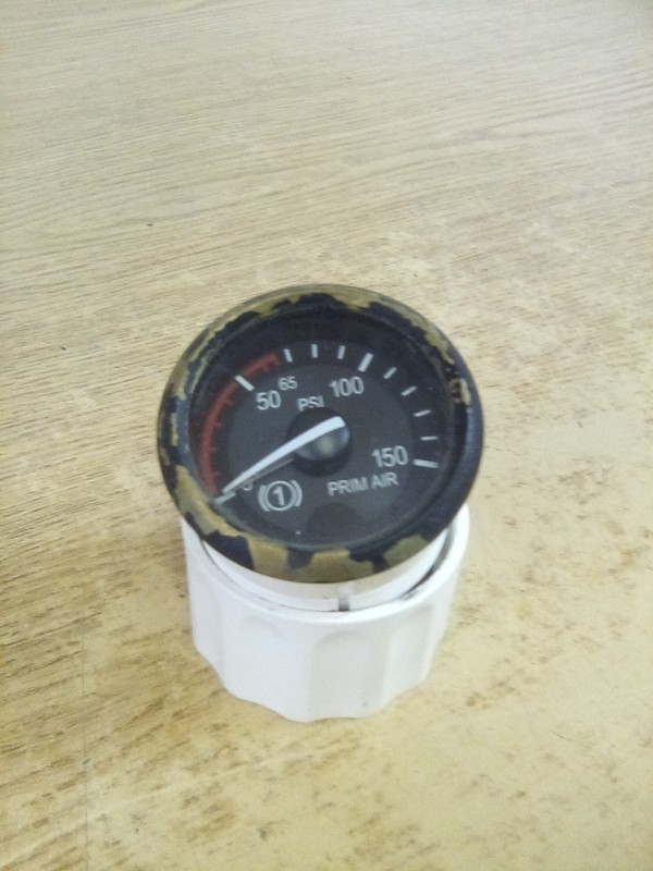 Paccar Q43-6002-102B Primary Air Pressure Gauge