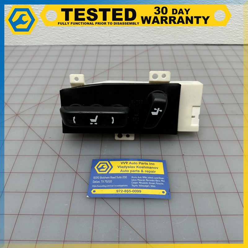 15-17 LEXUS RC350 FRONT LEFT DRIVER SEAT CONTROL SWITCH OEM