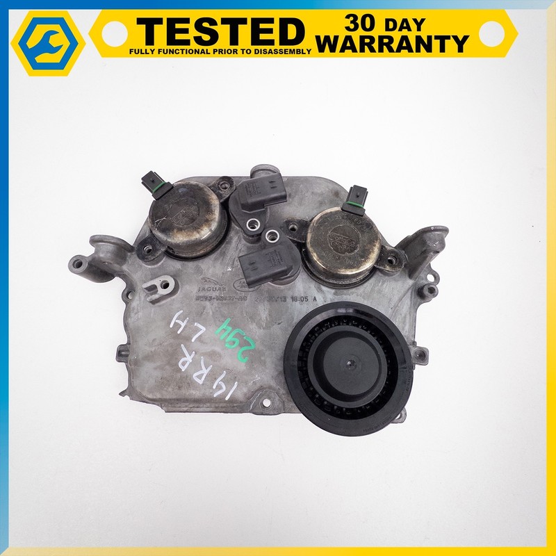 13-22 RANGE ROVER L405 L494 XJ XF 5.0L LEFT SIDE ENGINE TIMING CHAIN COVER OEM