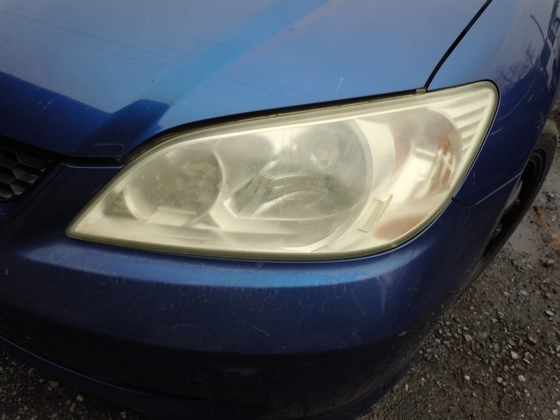 2004 2005 Honda Civic Sdn Cpe Halogen Headlight Driver Left LH